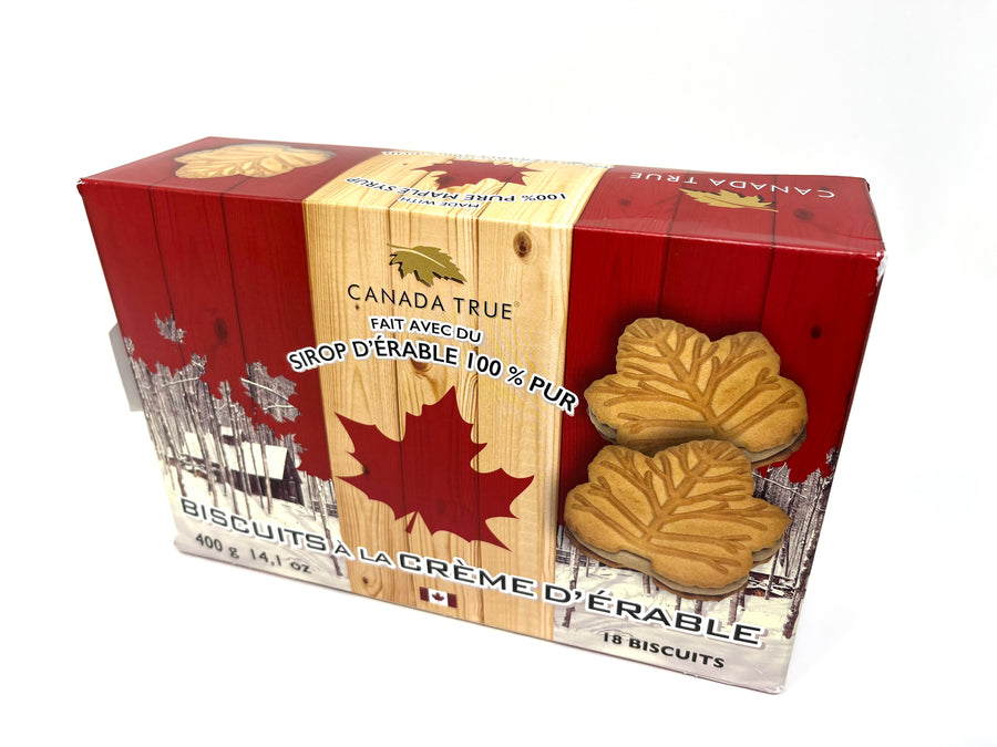 Canada True Maple Cream Cookies - Flag