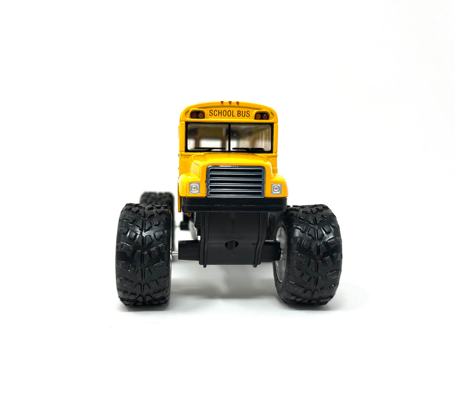 Winnipeg School Bus with Big Wheels