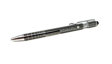 Smoky Silver Winnipeg Ballpoint Pen