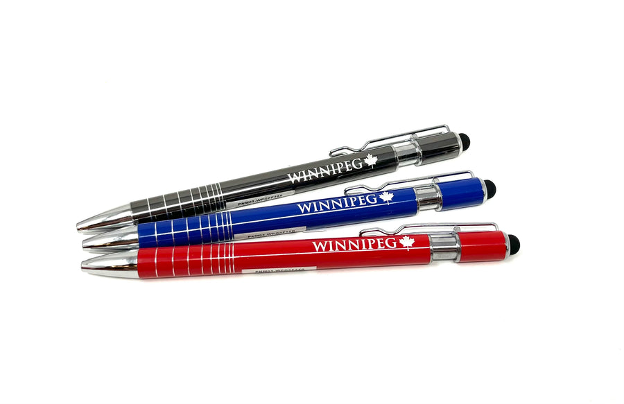 Blue Winnipeg Ballpoint Pen