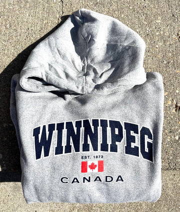 Winnipeg est 1873 Hoodie