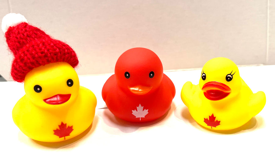 Maple Leaf Rubber Duckie