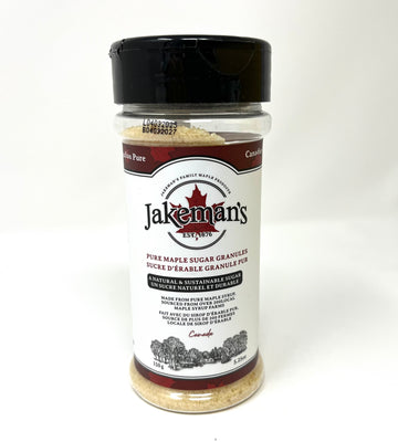 Granulated Maple Sugar in Shaker Bottle