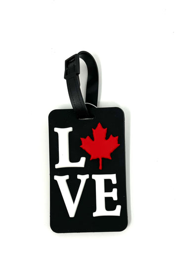 Love the Maple Leaf Luggage Tag