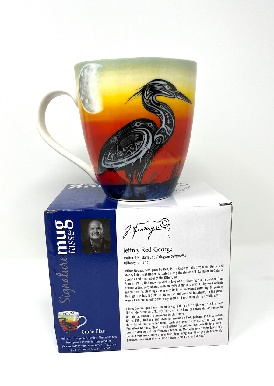 Crane Clan Indigenous Signature Collection Mug