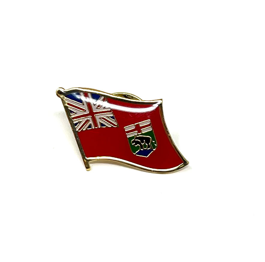 Manitoba Flag Lapel Pin