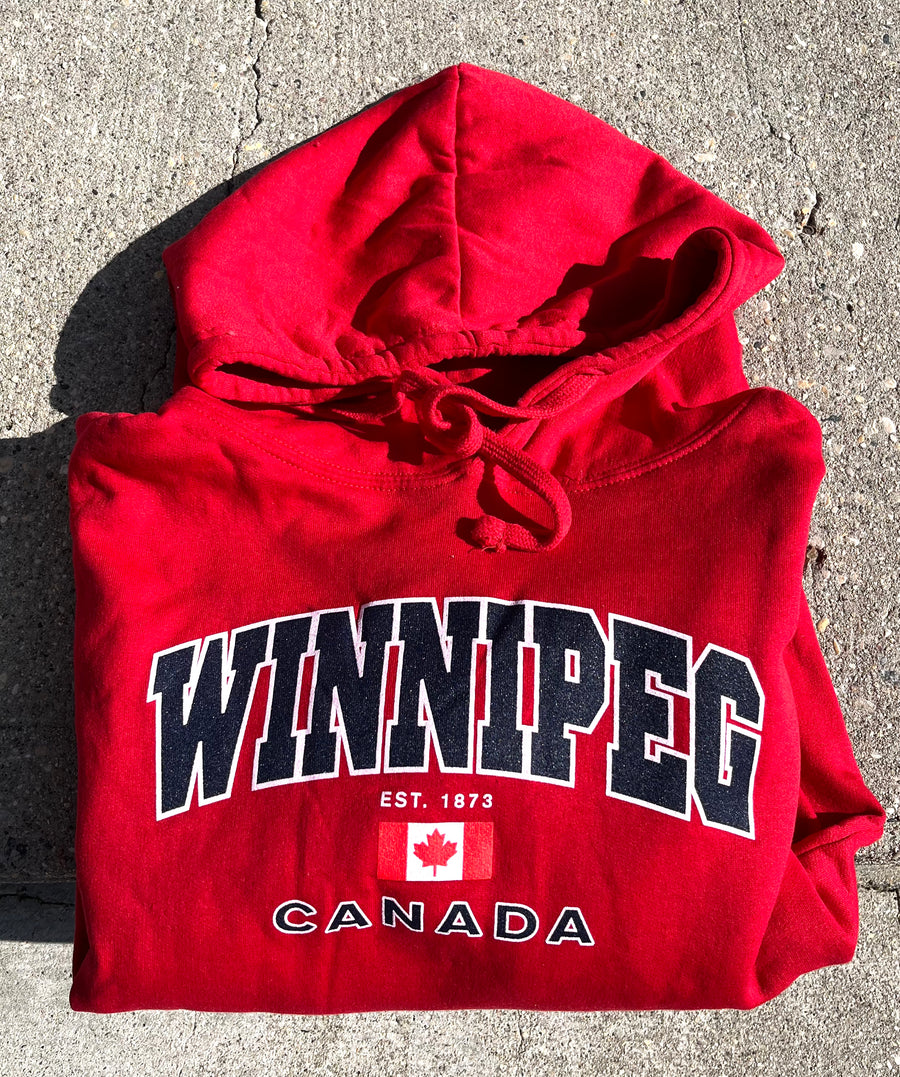 Winnipeg est 1873 Hoodie