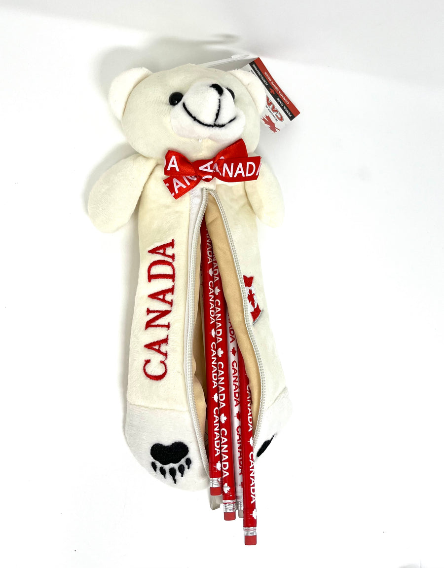 Red and White Canada Wooden Pencils