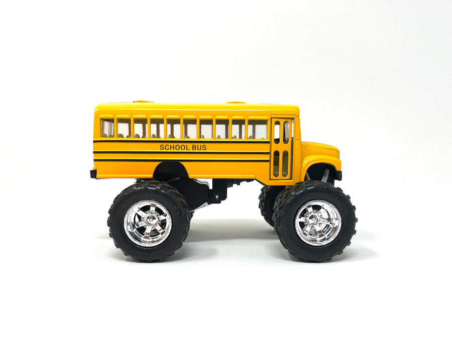 Winnipeg School Bus with Big Wheels