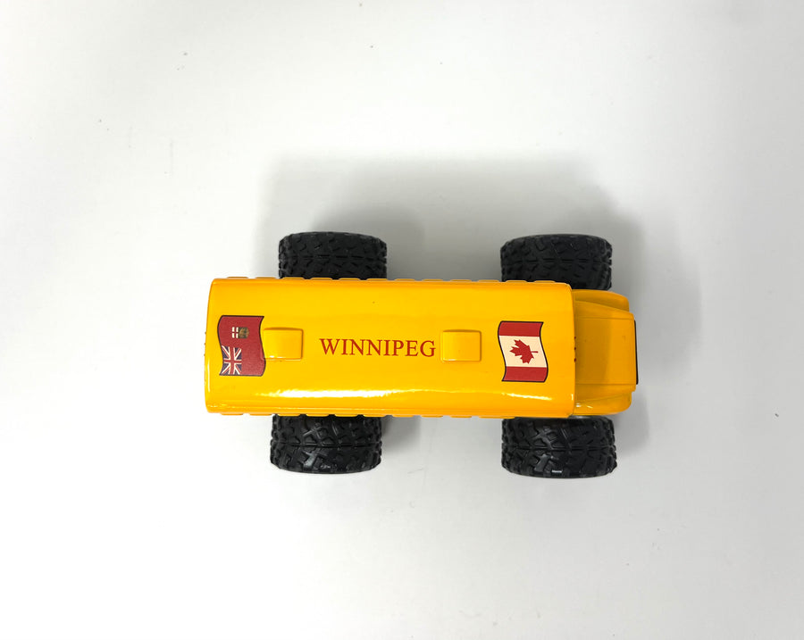 Winnipeg School Bus with Big Wheels