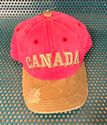 Canada Maple Leaf 2-tone Ball Cap