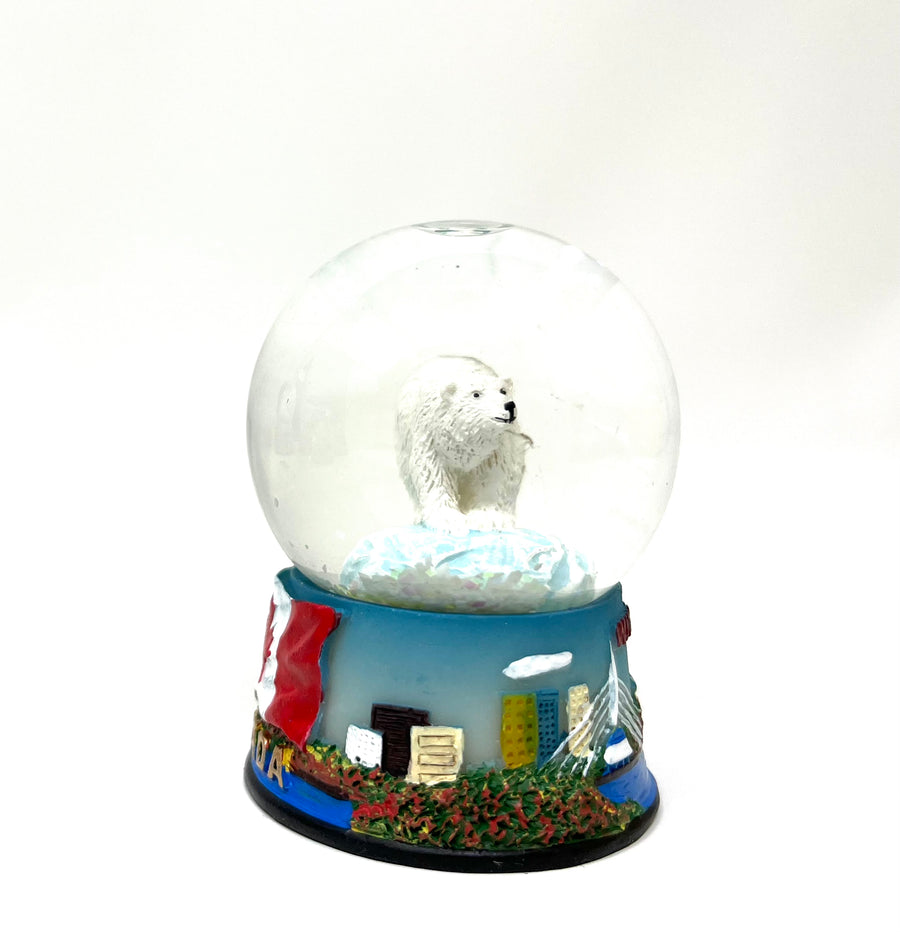 Polar Bear Winnipeg Snow Globe (small)