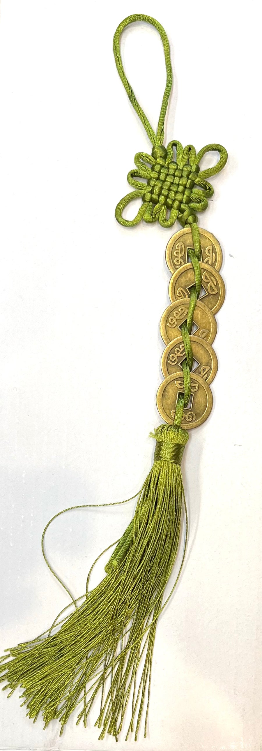 Five I-Ching Coin Hanging