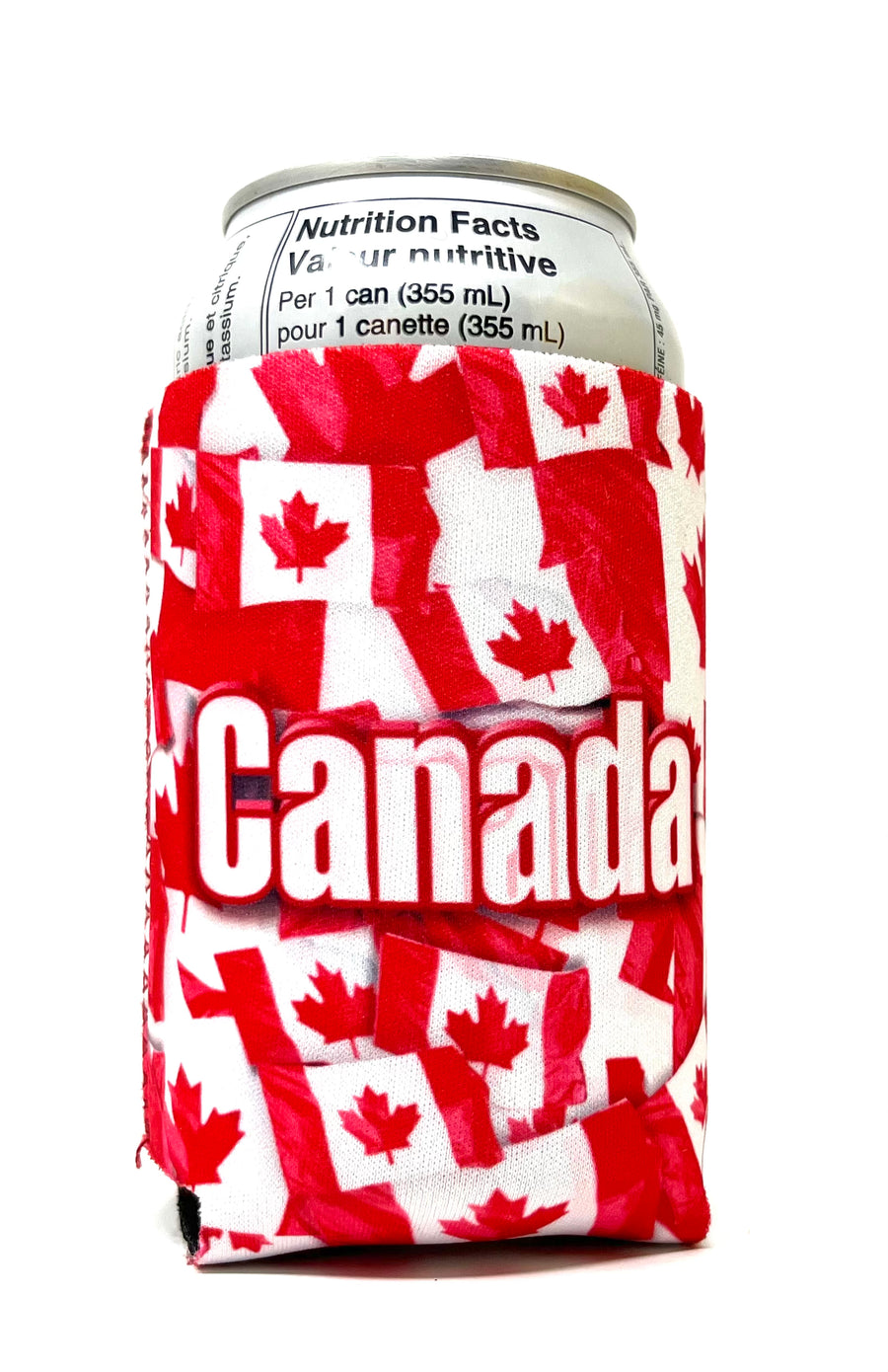 Canada Flags Can Cozy / Cooler Sleeve