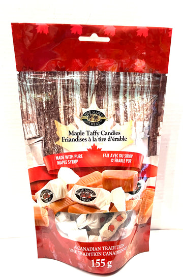 Maple Syrup Taffy Candies