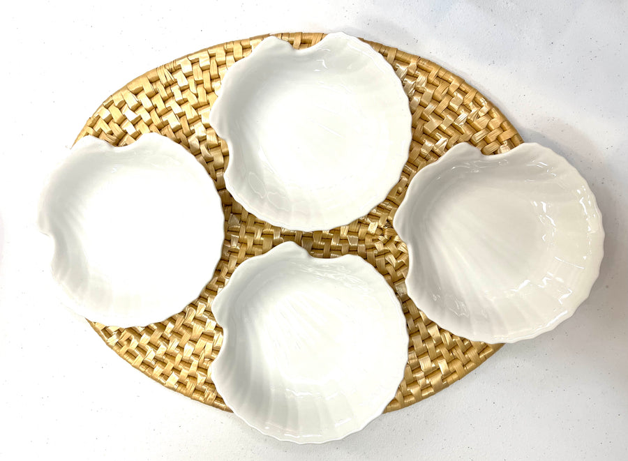 Gourmet Shell Dish Set (Appetizer Size)