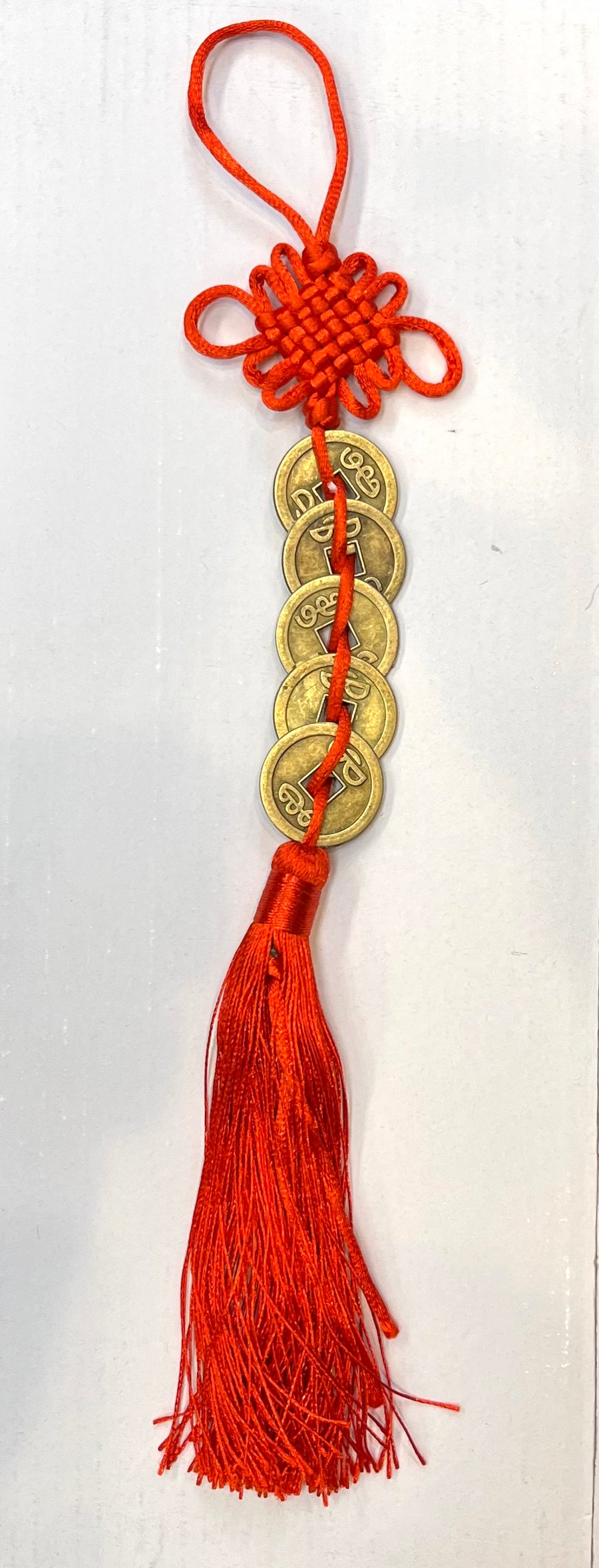 Five I-Ching Coin Hanging