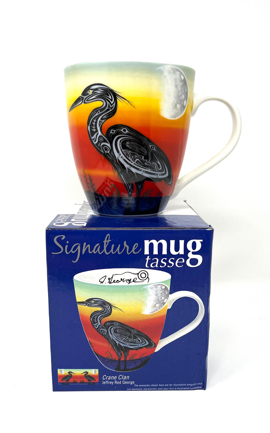 Crane Clan Indigenous Signature Collection Mug