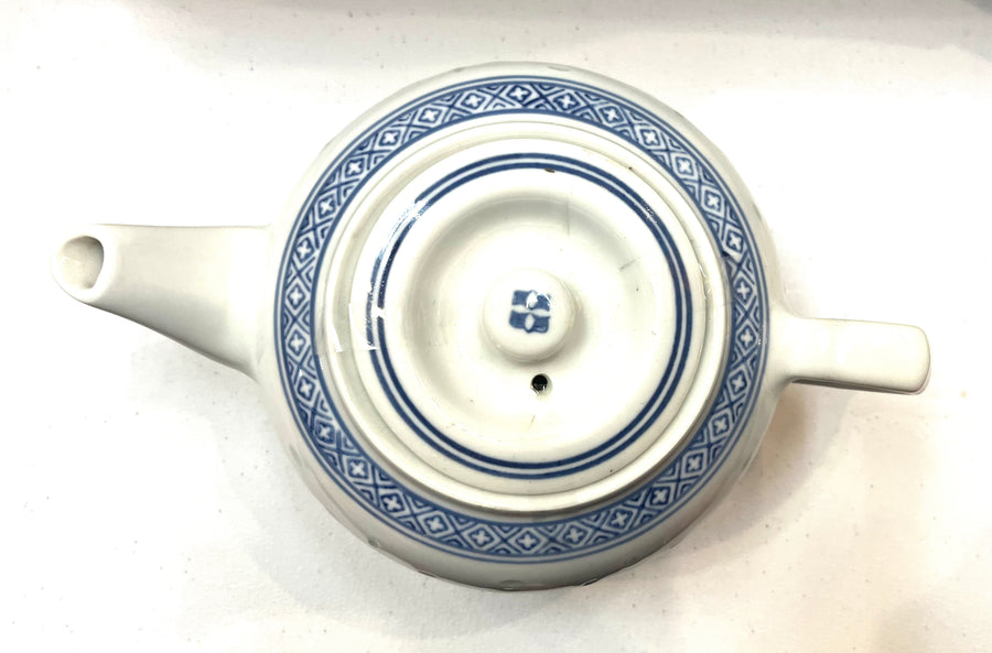 Rice Grain Pattern Porcelain Tea cups and Tea Pots