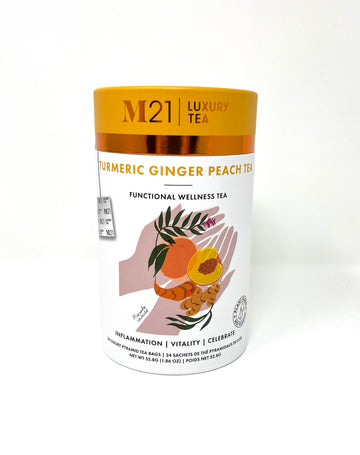 Turmeric Ginger Peach Tea