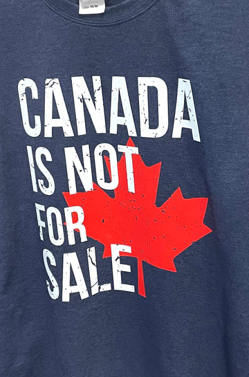 Canada is Not for Sale Adult Tee