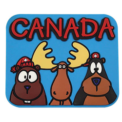 Goofy Friends Canada Magnet