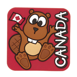 Dancing Beaver Canada Magnet