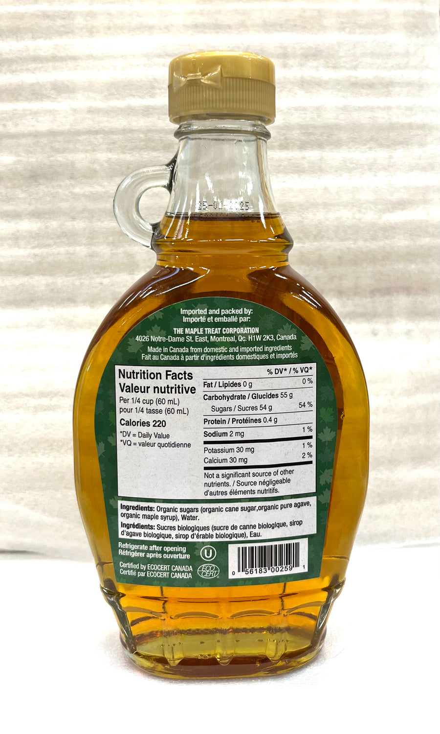 Organic Agave Maple Syrup