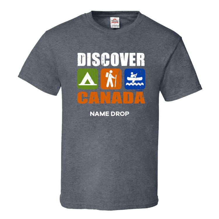 Discover Canada Adult Tee Shirt