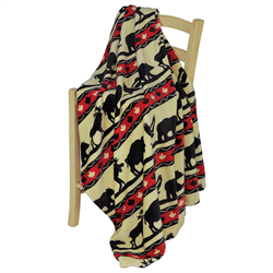 Animal Parade Fleece Blanket