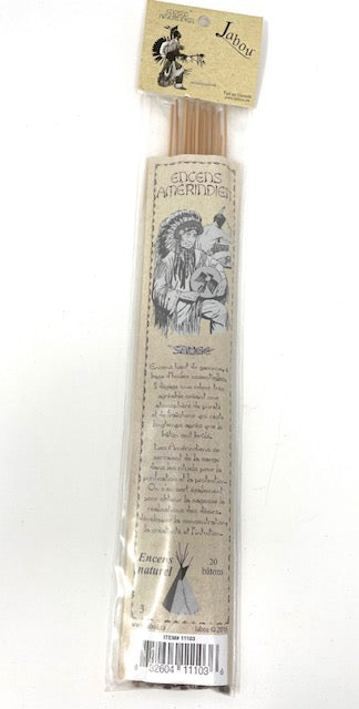 Sage Amerindian™ Incense Sticks by Jabou™