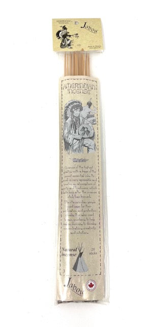 Sage Amerindian™ Incense Sticks by Jabou™