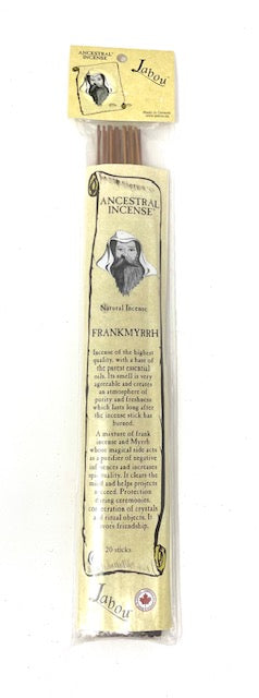 FrankMyrrh Natural Ancestral™ Incense Sticks by Jabou™