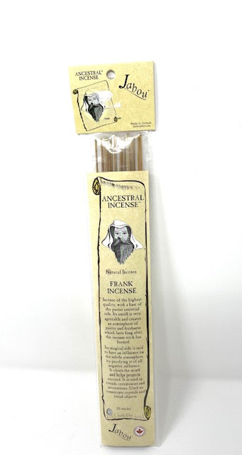 Frank Incense Natural Ancestral™ Incense Sticks by Jabou™