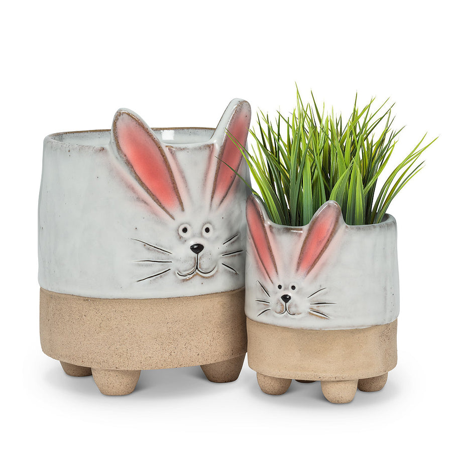 Bunny Ceramic Planter