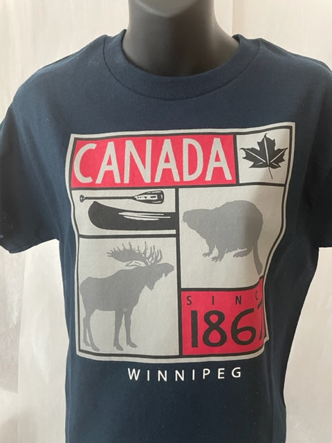 Canada Icons Adult Tee