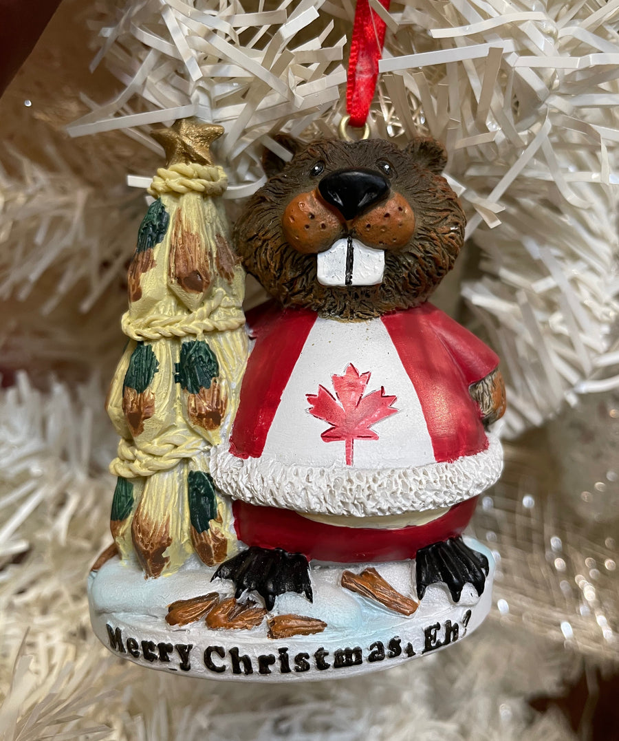Merry Christmas Eh! Hanging Ornament