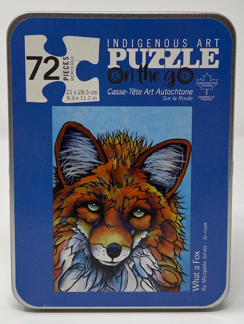 What a Fox Indigenous Art Puzzle