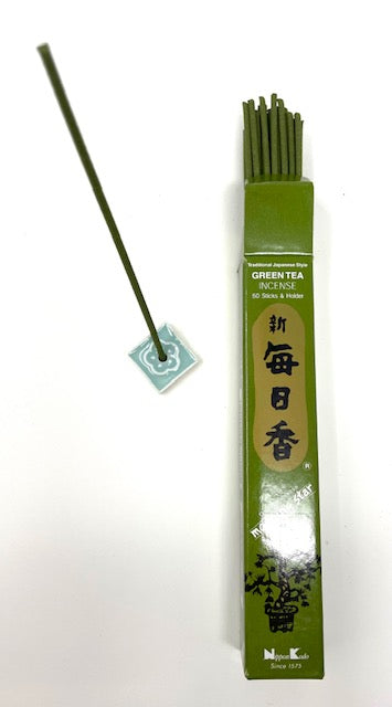 Green Tea Morning Star Incense Sticks