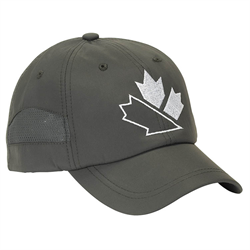 Sport Cap Grey with Block Maple Leaf