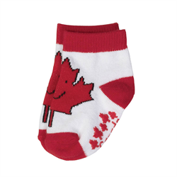 Happy Maple Leaf Infant Socks