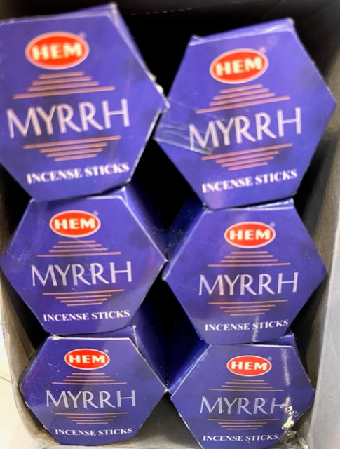 Hem Myrrh Incense Sticks