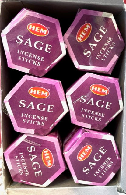 Hem Sage Incense Sticks