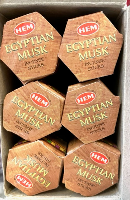 Hem Egyptian Musk Incense Sticks