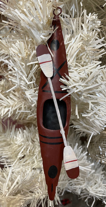 Kayak Hanging Ornament