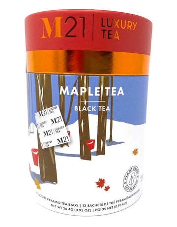 Maple Tea in Paper Can