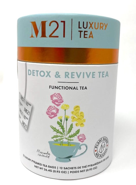 Detox and Revive Tea in Paper Can