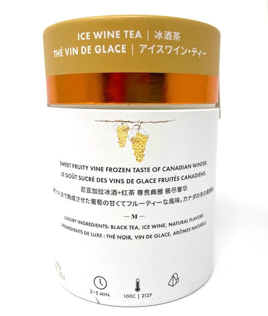 Canadian Ice Wine Tea in Paper Can