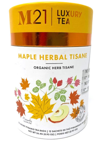 Maple Herbal Tisane in Paper Can