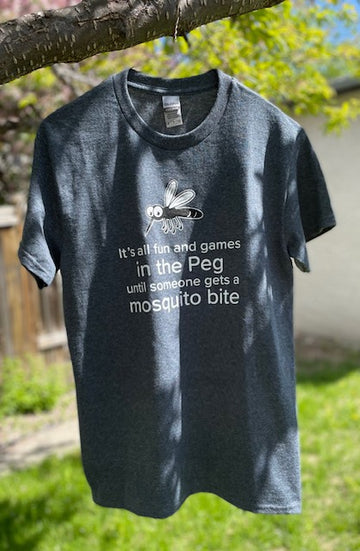 It's all Fun and Games in the Peg ... on Graphite Heather Adult Tee Shirt